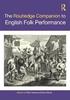 The Routledge Companion to English Folk Performance