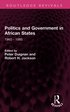 Politics and Government in African States