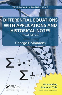 Differential Equations with Applications and Historical Notes (häftad)