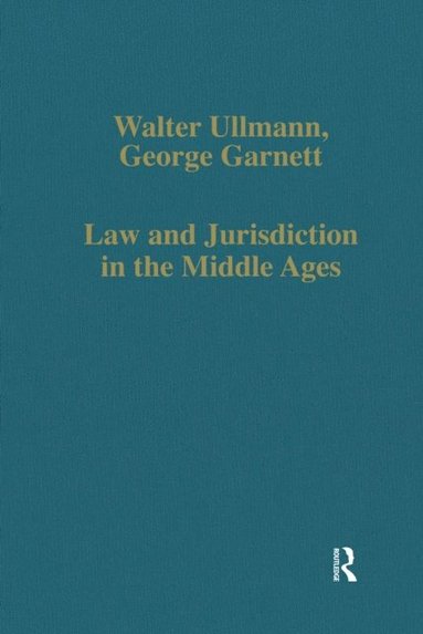 Law and Jurisdiction in the Middle Ages (hftad)