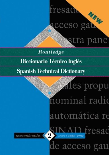 Diccionario Tecnico Ingles - Spanish Technical Dictionary (häftad)