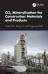 CO2 Mineralization for Construction Materials and Products