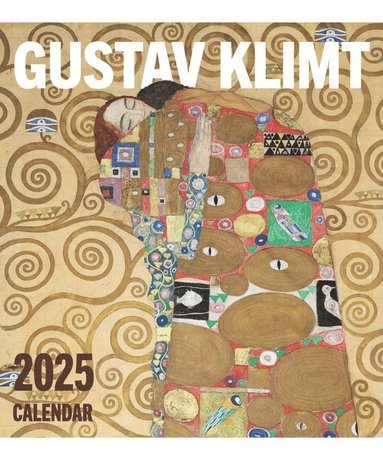 Gustav Klimt 2025 Wall Calendar (hftad)