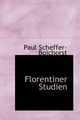 Florentiner Studien (häftad)