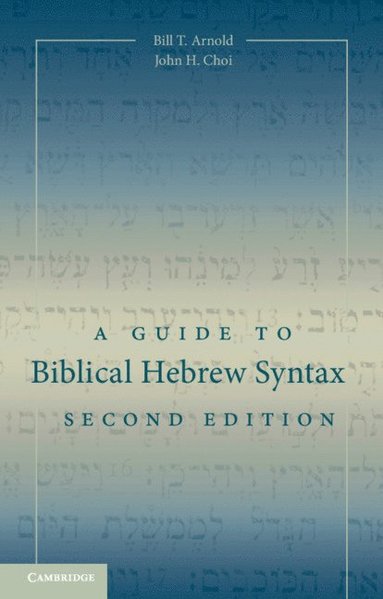 A Guide to Biblical Hebrew Syntax (inbunden)