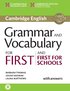 Grammar and Vocabulary for First and First for Schools Book with Answers and Audio