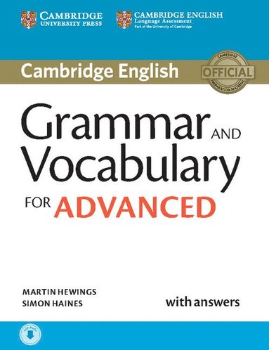 Grammar and Vocabulary for Advanced Book with Answers and Audio (inbunden)