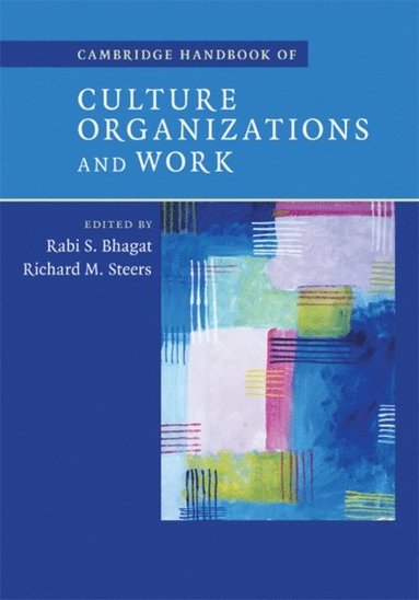 Cambridge Handbook of Culture, Organizations, and Work (e-bok)