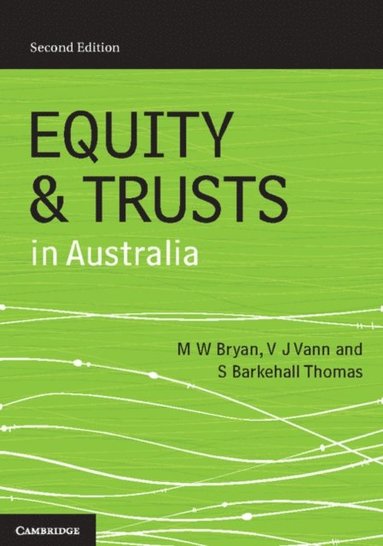 Equity and Trusts in Australia (e-bok)