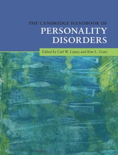 Cambridge Handbook of Personality Disorders (e-bok)