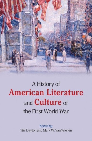 History of American Literature and Culture of the First World War (häftad)