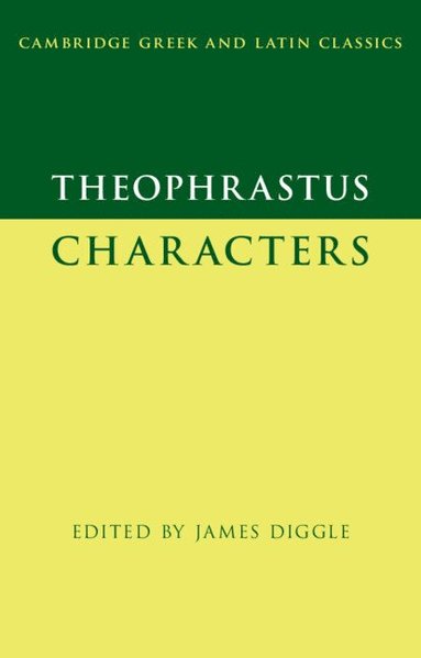 Theophrastus: Characters (häftad)