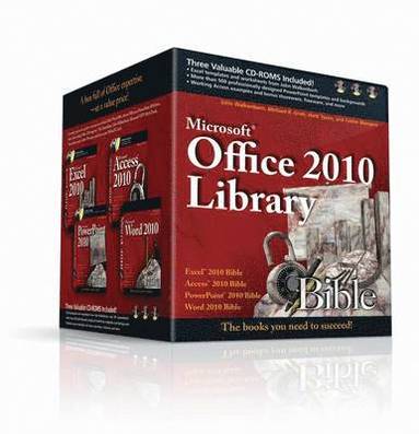 Office 2010 Library: Excel 2010 Bible, Access 2010 Bible, PowerPoint 2010 Bible, Word 2010 Bible Book/CD Package (inbunden)