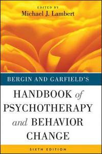 Bergin and Garfield's Handbook of Psychotherapy and Behavior Change (inbunden)