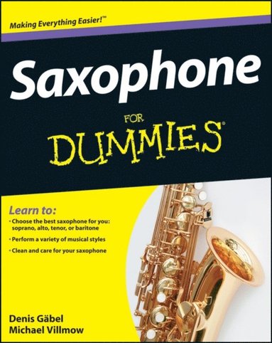 Saxophone For Dummies (inbunden)