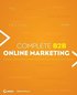 Complete B2B Online Marketing