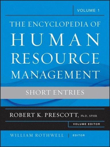 Encyclopedia of Human Resource Management, Volume 1 (e-bok)