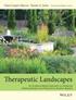 Therapeutic Landscapes