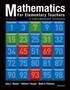 Mathematics for Elementary Teachers