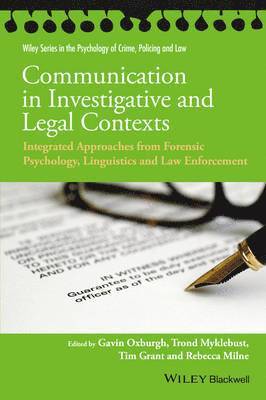 Communication in Investigative and Legal Contexts (häftad)