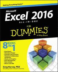 Excel 2016 AllInOne For Dummies (hftad)