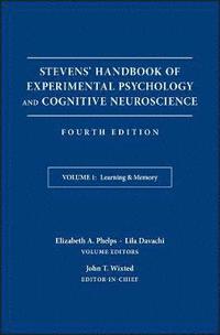Stevens' Handbook of Experimental Psychology and Cognitive Neuroscience, Learning and Memory (inbunden)