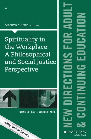 Spirituality in the Workplace: A Philosophical and Social Justice Perspective (inbunden)