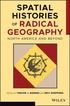 Spatial Histories of Radical Geography