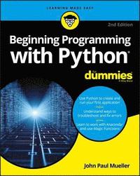 Beginning Programming with Python For Dummies (häftad)