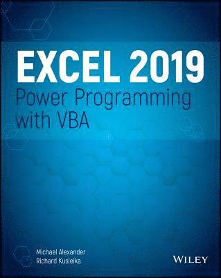Excel 2019 Power Programming with VBA (inbunden)