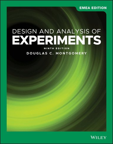 Design and Analysis of Experiments - Douglas C Montgomery - Häftad ...