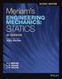 Meriam's Engineering Mechanics