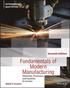 Fundamentals of Modern Manufacturing