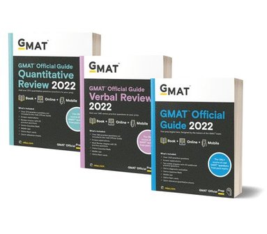 GMAT Official Guide 2022 Bundle: Books + Online Question Bank (häftad)
