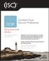 (ISC)2 CCSP Certified Cloud Security Professional Official Study Guide
