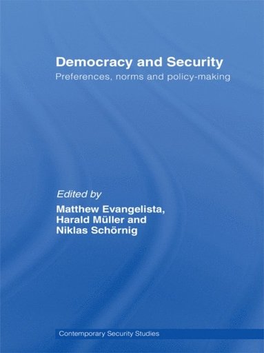 Democracy and Security (e-bok)