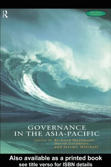 Governance in the Asia-Pacific (e-bok)