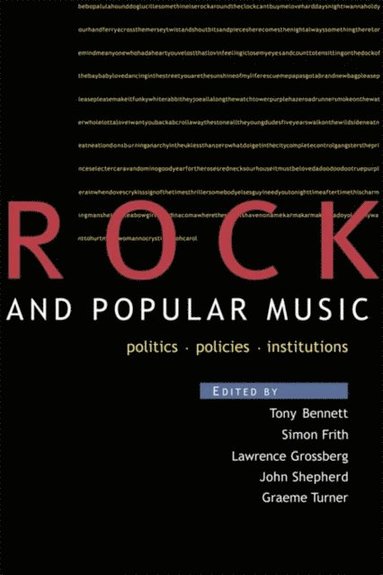 Rock and Popular Music (e-bok)