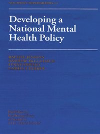 Developing a National Mental Health Policy (e-bok)