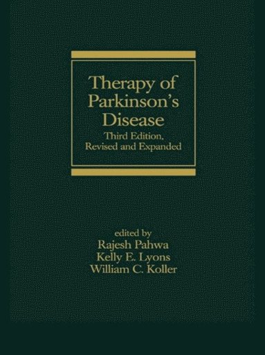 Therapy of Parkinson''s Disease (e-bok)