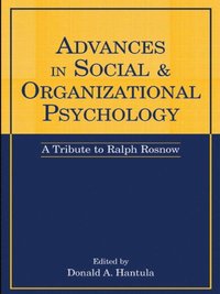 Advances in Social and Organizational Psychology (e-bok)