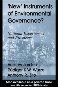 New Instruments of Environmental Governance? (e-bok)