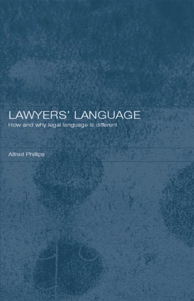 Lawyers' Language (inbunden)