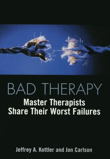 Bad Therapy (e-bok)