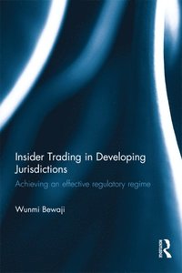 Insider Trading in Developing Jurisdictions (e-bok)