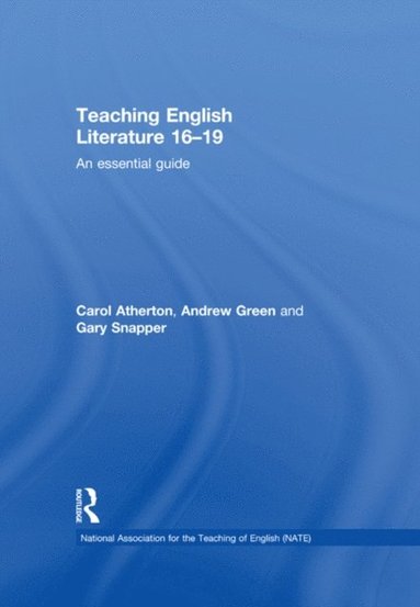 Teaching English Literature 16?19 (e-bok)