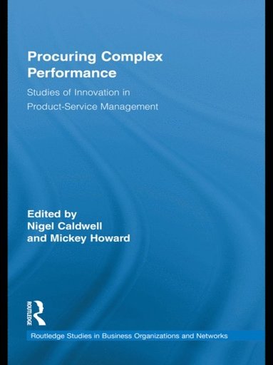 Procuring Complex Performance (e-bok)