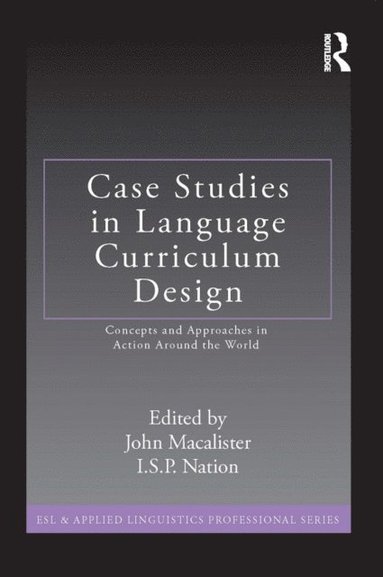 Case Studies in Language Curriculum Design (e-bok)