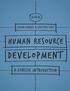 Human Resource Development