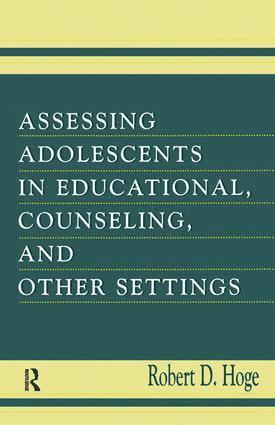 Assessing Adolescents in Educational, Counseling, and Other Settings (hftad)